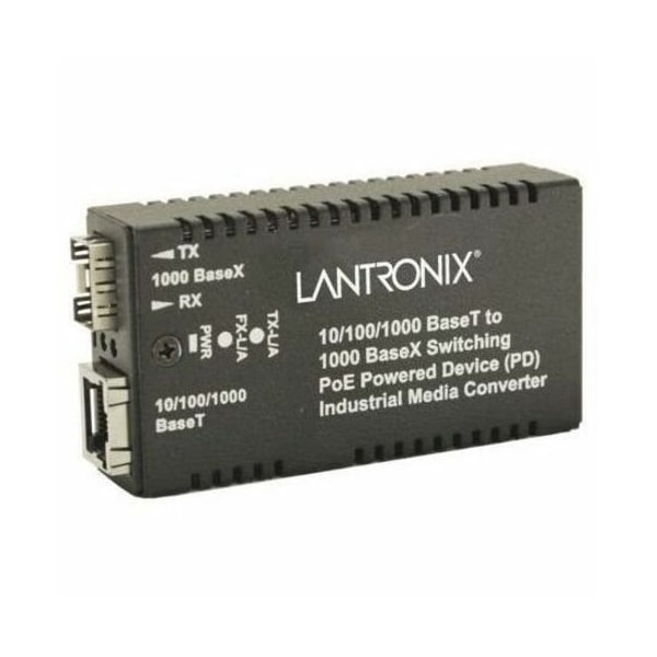 Transition Networks 10/100/1000BASETX TO 1000BASE SFP IND PD MINI MC M/GE-ISW-SFP-01-PD - main