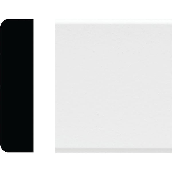 House Of Fara 5/8'' W.x2-1/8'' H.x8 ' L. Wht MDF Mullion Casing Molding 8839 - main