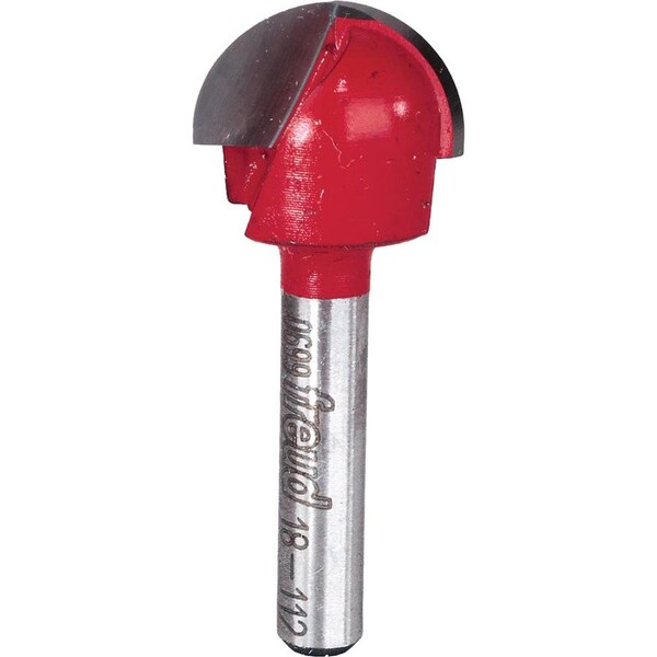 Freud Round Nose Router Bit, 3/4" Cutting Dia. 18-112 - main