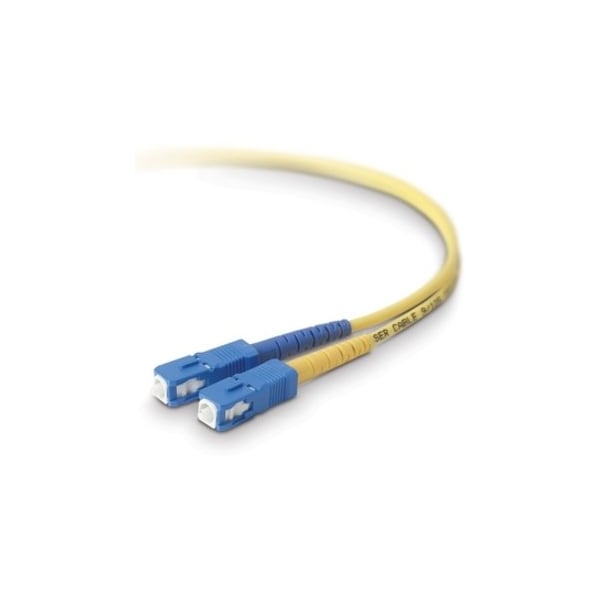 Belkin Patch Cable - Sc Single Mode (M) - Sc Single Mode (M) - 20 Ft - Fiber F2F80277-10M - main