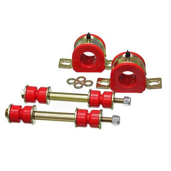 Energy Suspension ENERGY SUSPN 35178R Sway Bar Bushing Set; Red E12-35178R - main