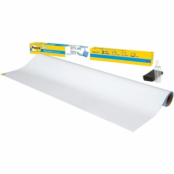 Post-It Dry Erase Sheet, Plastic, 72 in, 48 in EE6x4 - main