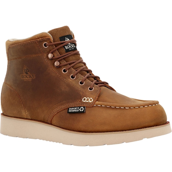 Rocky ROCKY MONOCREPE WEDGE, Men's 6 in Nano Composite Toe Toe Work Boot, Crazy Horse, 7.5, M, RKK0471 RKK0471 - main