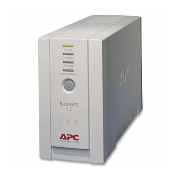 Apc BACK-UPS CS 500 - UPS - EXTERNAL - STANDBY - AC 120 V - 300 WATT / 500 VA - INTE BK500 - main