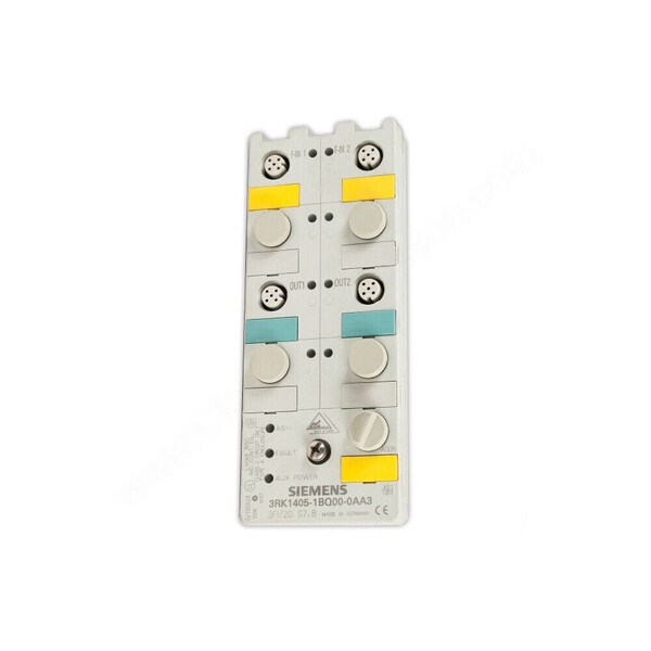 Siemens ASIsafe compact module K60F digital safety 2 F-DI/2 DQ 3RK1405-1BQ00-0AA3 - main