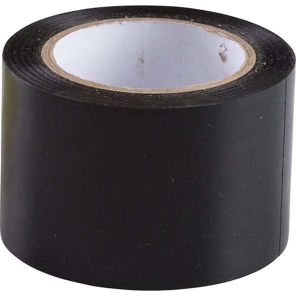 Brady Marking Tape Roll - Abrasion Resistant Vinyl, Solid Color, Black, 3in, 108PK 58223 - main