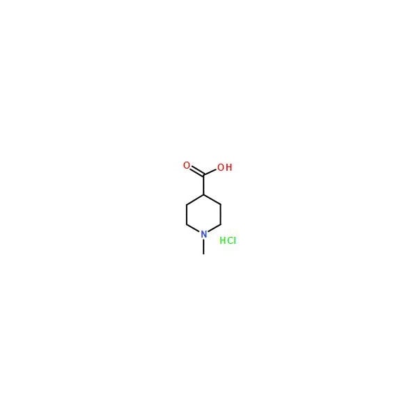 Ak Scientific 1-Methylpiperidine-4-carboxylic acid hydrochloride (5g), CAS 71985-80-3 Y9343-5g - main