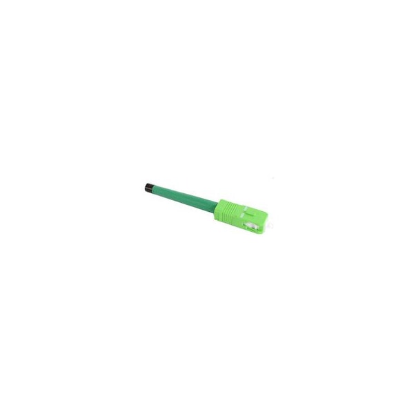 Cable Wholesale SC/APC Singlemode Splice on Connector, Green Housing with 3.0/2.0mm Green boot, 10PK 31F1-52410 - main