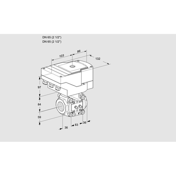 Honeywell Kromschroder IFC365/65R05-40MMMM/40A2AR10-I KS88302942 - main