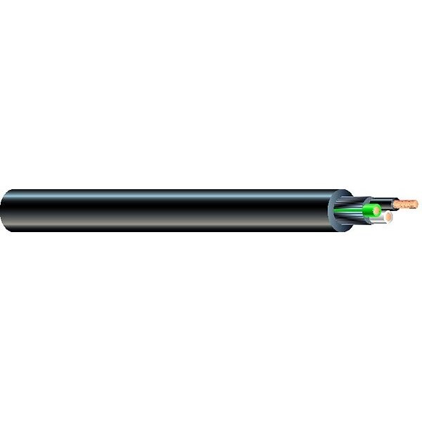 Southwire Multi-Conductor Cable, SEOOW, 12 AWG, 3 C, Black, TPE, Stranded, 600V, Indoor/Outdoor, 250 ft 55039504 - main