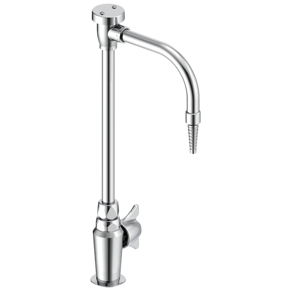 Delta Commercial W66 Series Single Handle Water Single Handle Deck-Mount Water Faucet In Chrome W6601-10 - main