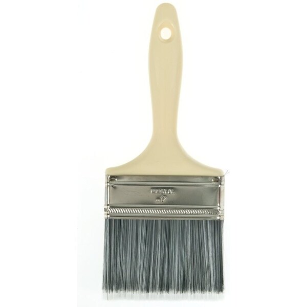 Linzer Paint Brush, 4 in W, 2-3/4 in L Bristle, Varnish Handle 1820-4 - main