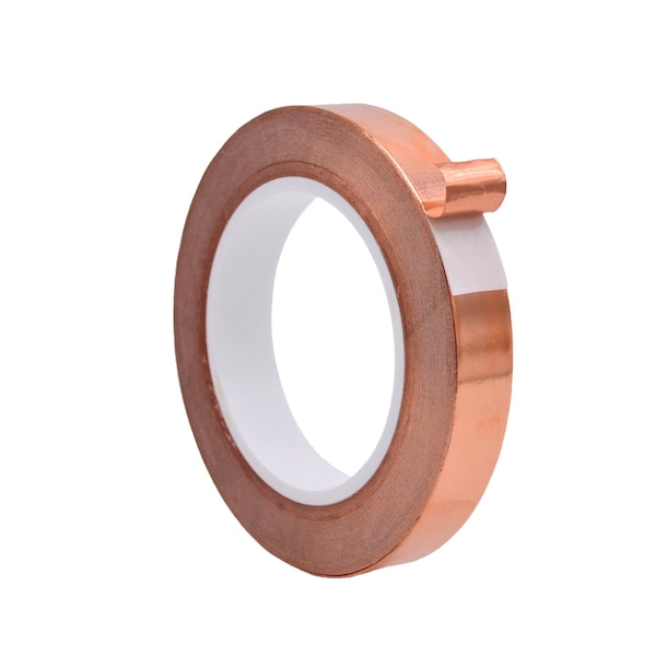 Wod Tape CFT5A Conductive Copper Foil for EMI-RFI Magnetic Shielding: 3/4 in. x 36 yds, 32PK WOD CFT5A-00750-32-36-COP - main