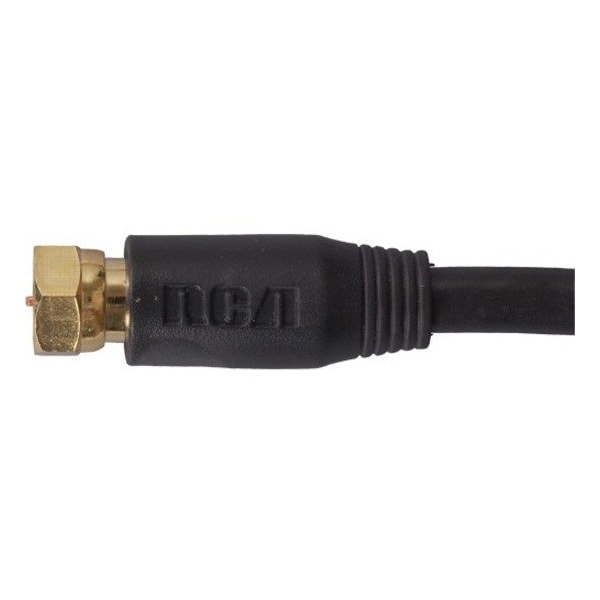 Rca 12 Ft. Black Digital RG6 Coaxial Cable VH612R - main
