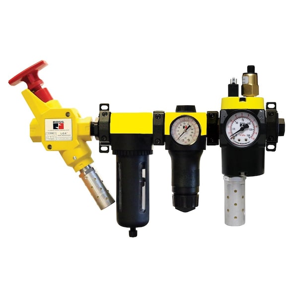 Ross Controls Safe Air Entry Assembly with MDC Series Safe Exhaust Valve MDC2E14MF3B1GAEXCTA - main