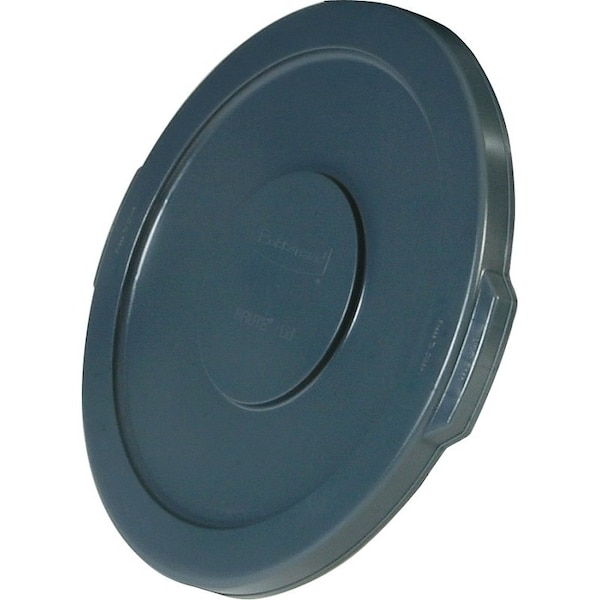 Rubbermaid Brute FG265400GRAY Lid, 55 gal, Plastic, Gray, For: Brute #2655 55 gal Refuse Container 265400 - main