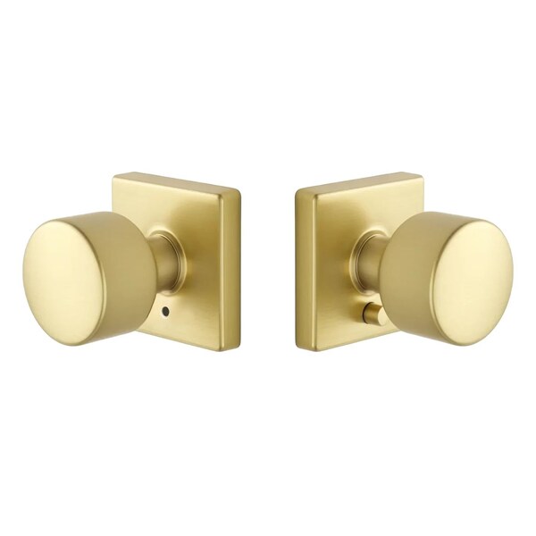 Emtek Residential Door Knobs Privacy Satin Brass EE3210PGSB - main