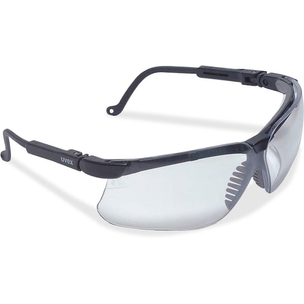 Uvex Genesis, Safety Glasses, Ultra-dura HC, SCT Reflect 50 Lens, Black Frame, Half-Frame S3204 - main