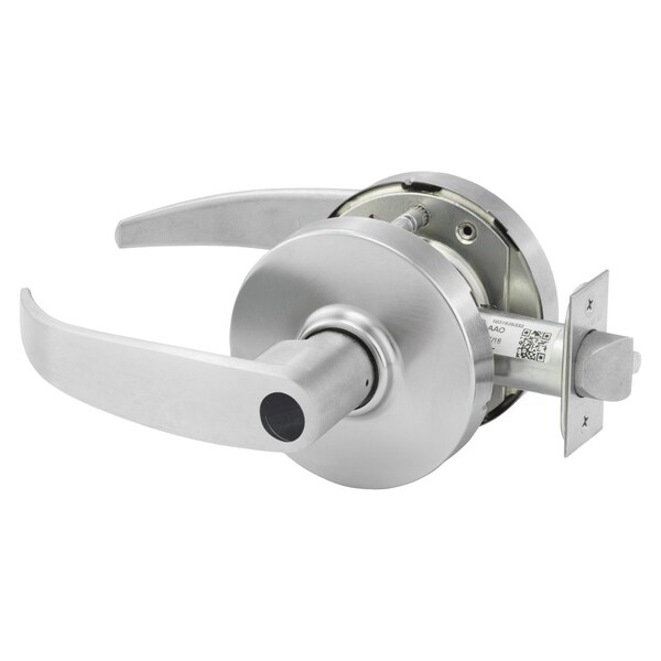 Sargent Grade 1 Storeroom/Closet Cylindrical Lock, P Lever, L Rose, Conventional Less Cylinder, Satin Chrom LC-10XG04 LP 26D - main