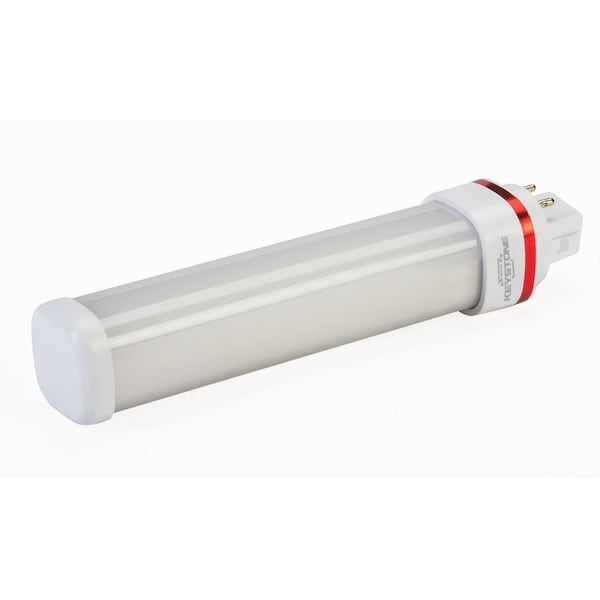 Keystone 9W LED 4-Pin Compact Lamp, Horizontal Orientation, Ballast Compatible, G24q Base, 3000K, 6 pcs carto KT-LED94P-H-830-S-DP - main