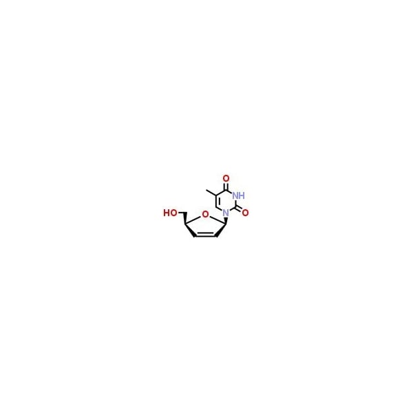 Ak Scientific Stavudine (5g), CAS 3056-17-5 H940-5g - main