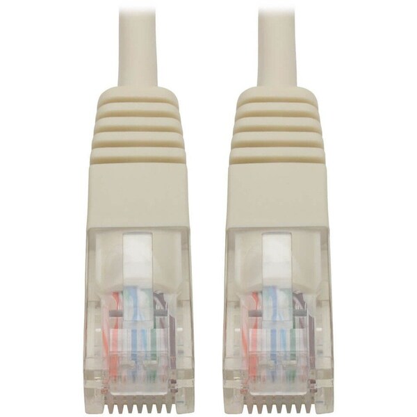 Eaton Tripp Lite Series Cat5e 350 MHz Molded UTP Ethernet Cable RJ45 M/M, PoE - White, 6 ft. 1.83 m N002-006-WH - main
