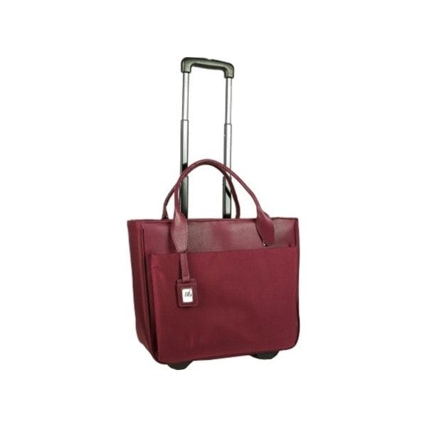 Francine Collections Ltd FLORENCE ROLLER & TOTE BURGUNDY FLORLRT-02 - main