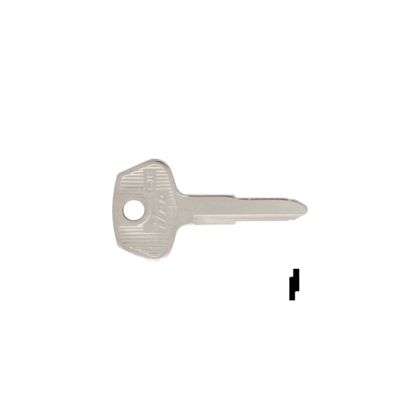 Ilco Unican Toyota Key T80R TR20, 10PK T61C - main