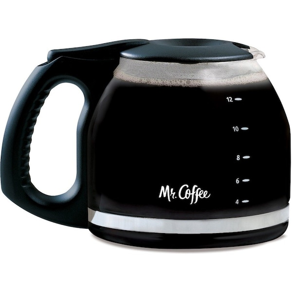 Mr. Coffee Black Glass Carafe PLD12RB - main