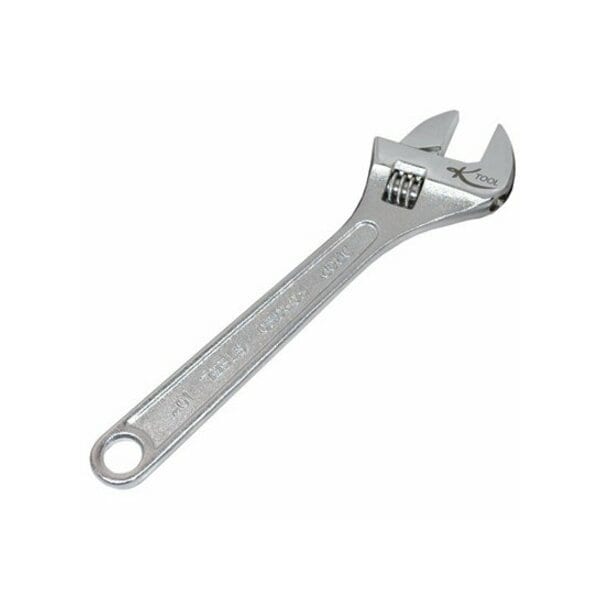 K-Tool International Wrench, Adjustable, 10", Finish: Chrome plated KTI-48010 - main