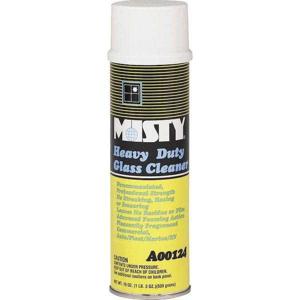 Misty Liquid Glass Cleaner, Citrus, Aerosol Can, 12 PK 1001482 - main