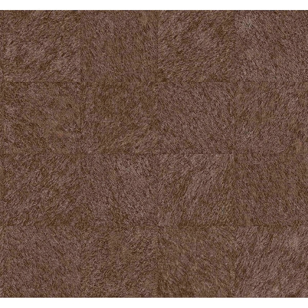 A-Street Prints Flannery Brown Animal Hide Wallpaper 2971-86367 - main