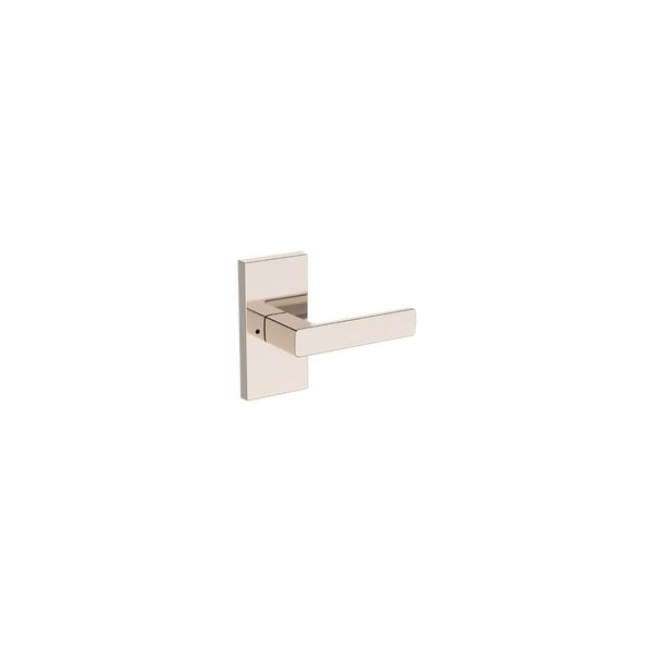 Baldwin Residential Door Levers Privacy Right Hand Lifetime Bright Nickel PVSHACFR055 - main