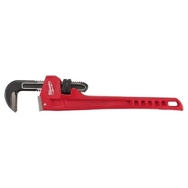 Milwaukee Tool 14 in L 2 in Cap. Alloy Steel Straight Pipe Wrench 48-22-7114 - main
