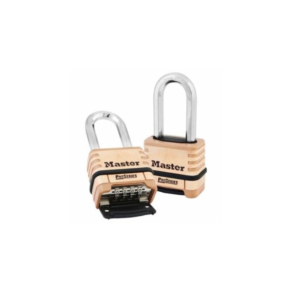 Master Lock ProSeries Resettable Combination Padlock, 3/8 in dia x 15/16 in W x 2-1/16 in H Shackle, 470-1175DLH - main