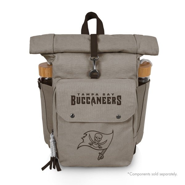 Picnic Time Family Of Brands NFL Tampa Bay Buccaneers - Carmel Roll Top Picnic Backpack Cooler 529-00-105-304-2 - main