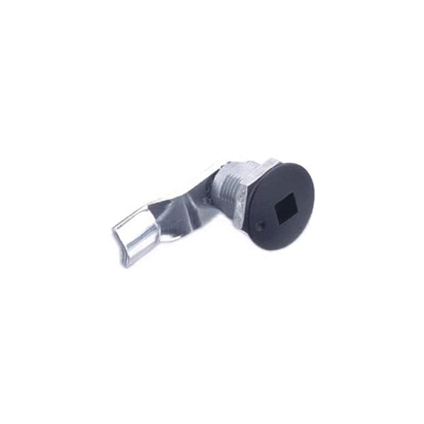 Southco Quarter-Turn Cam Latch, 8 mm Square Recess, 28mm 1.10 in Grip, Sealed Zinc Alloy, Powder Coat E5-2-085-111 - main