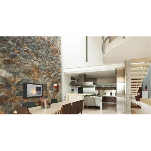 Flowers First Montreal Matte Black With Stainless Interior Burner FL994999 - main