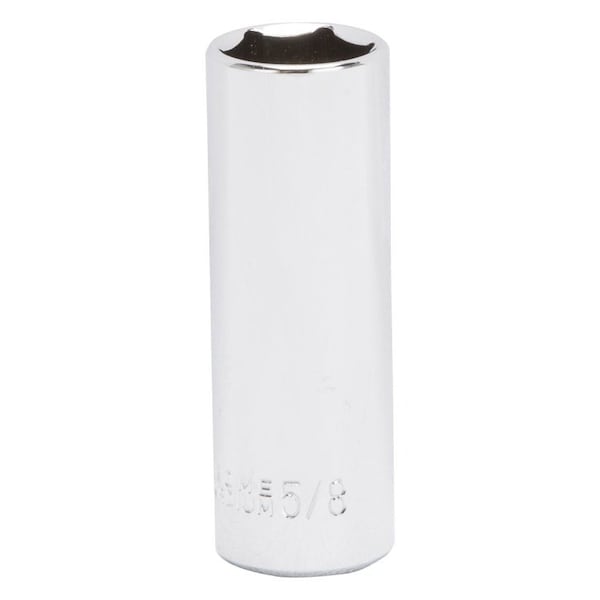 Vulcan Drive Socket, 5/8 in Socket, 3/8 in Drive, 6-Point, Chrome Vanadium Steel, Chrome, MT6495733 MT6495733 - main