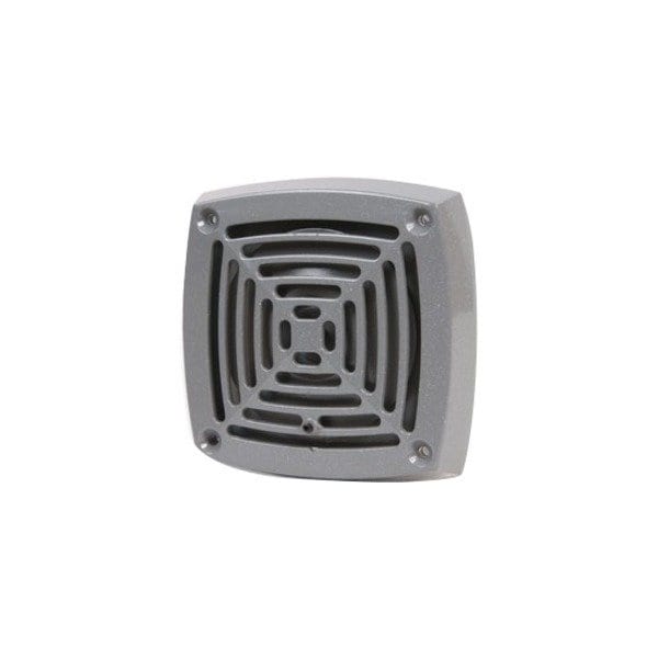 Edwards Signaling Vibrating Horn, Horn, Continuous, 24V DC, 78 to 91dB, Heavy Duty Die Cast, Gray, Surface Mount 871P-G1 - main