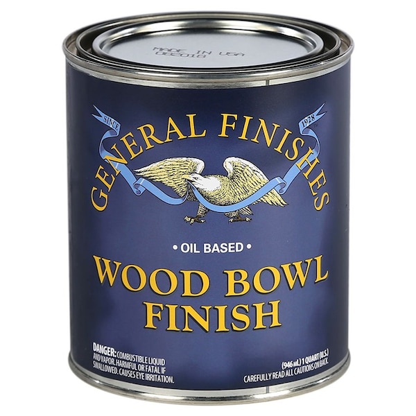Salad Bowl Finish Qt General Finishes Wood Bowl Finish Oil-Based Finish, Gloss SBQT - main