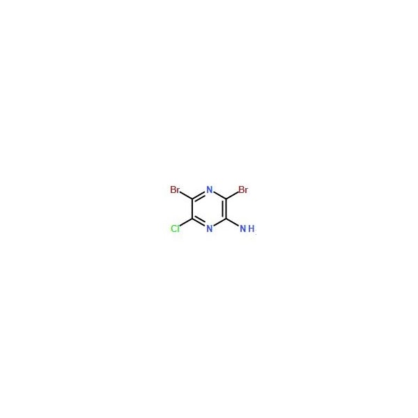 Ak Scientific 3, 5-Dibromo-6-chloro-2-pyrazinamine (1g), CAS 566205-01-4 W7023-1g - main