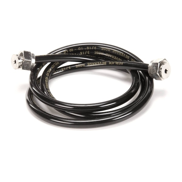 Perlick Connector, Black, Vinyl, 3/16in ID x 5' 532 - main