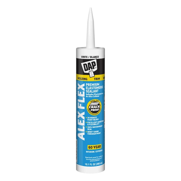Dap White, 10.1 oz, PK12, 10.1 oz, White 7079818542 - main