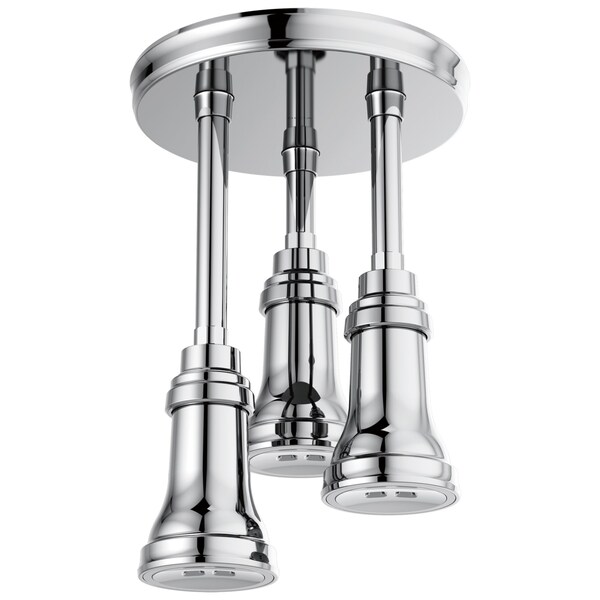 Delta Universal Showering Components H2OKinetic Pendant Raincan Shower Head with LED Light 57190-25-L - main