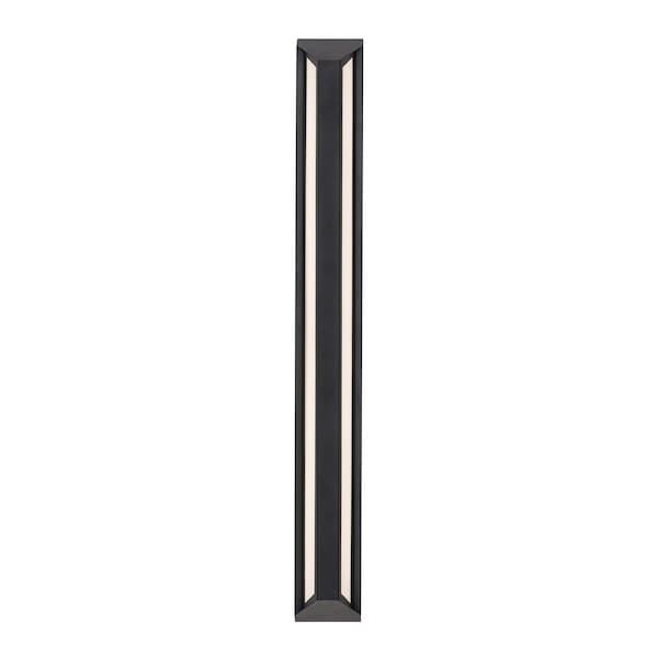 Afx Fulton - LED Outdoor Sconce - 36in - Black FTNW0436LAJUDBK - main