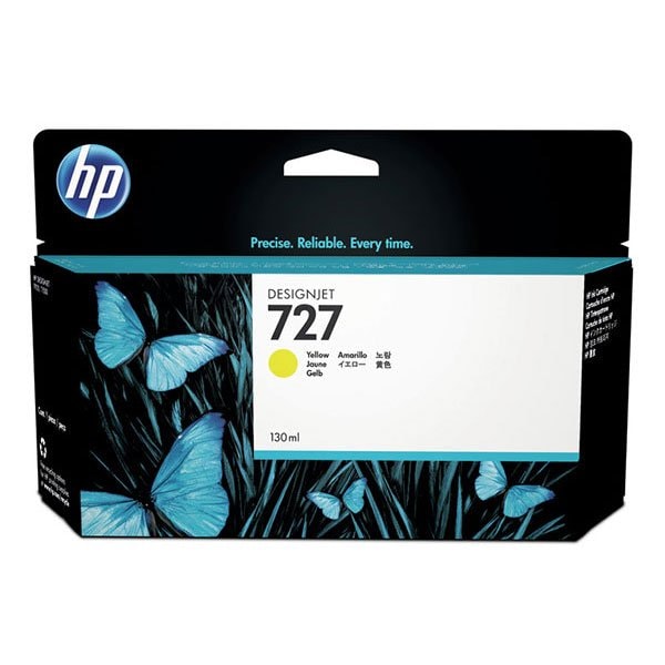 Hp 727 (F9J78A) Yellow Original Ink Cartridge (300 ml) F9J78A - main