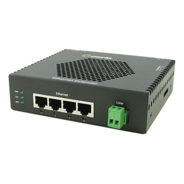 Perle Systems Perle eX-4S1110-TB-XT Ethernet Extender - 4 x Network (RJ-45) 06003790 - main