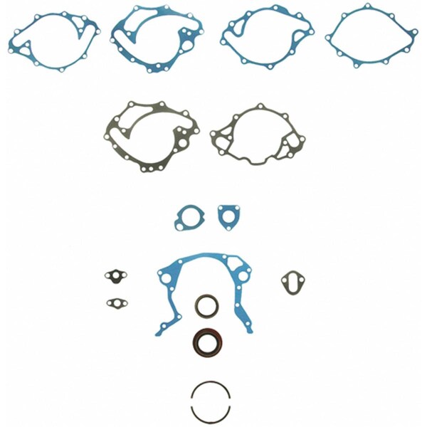 Fel-Pro 2707-1 Remainder to Assemble Complete Engine Gasket Set for 1962-1982 Small Block Ford260, 289, 302 FEL2707-1 - main