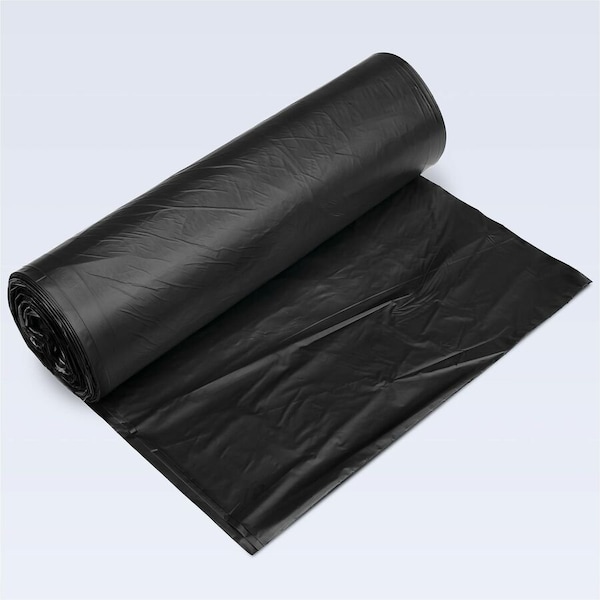 Integrated Bagging Systems 60 gal Trash Bags, 38 in x 60 in, 22 microns, Black, 150 PK S386022K - main